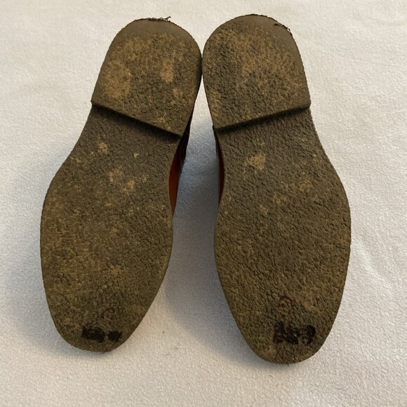 Deer Stags Boot Boys 3M Zane Chelsea Ankle Booties Brown Leather Almond Toe - Picture 9 of 9